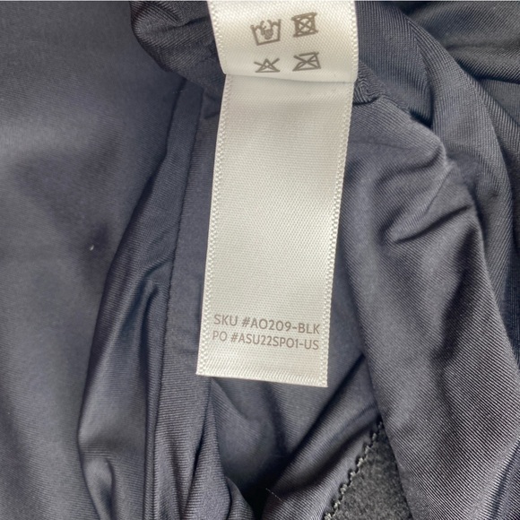 Andie The Luzon One Piece Swimsuit Large Black Halter Full Bottom Low Leg AO209 - Picture 10 of 11